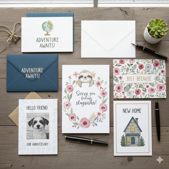 Assortment of Greeting Cards-All Occasions - Picture 2 of 3